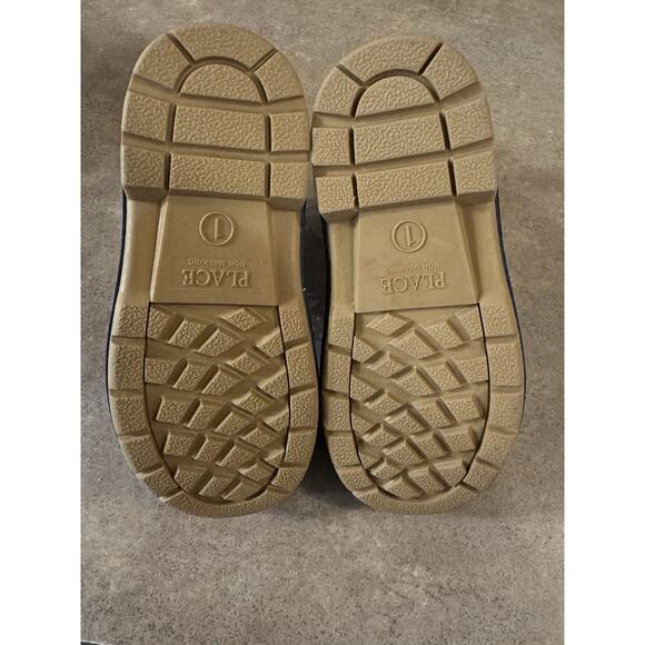 The Children’s Place Boys Winter Water Resistant Navy Snow Boots, Size 1 NWTs - Picture 12 of 13